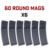 Schmeisser 60 round High Capacity AR-15 Magazine 5.56/.223 x6 Schmeisser 60 round High Capacity AR-15 Magazine 5.56/.223 x6