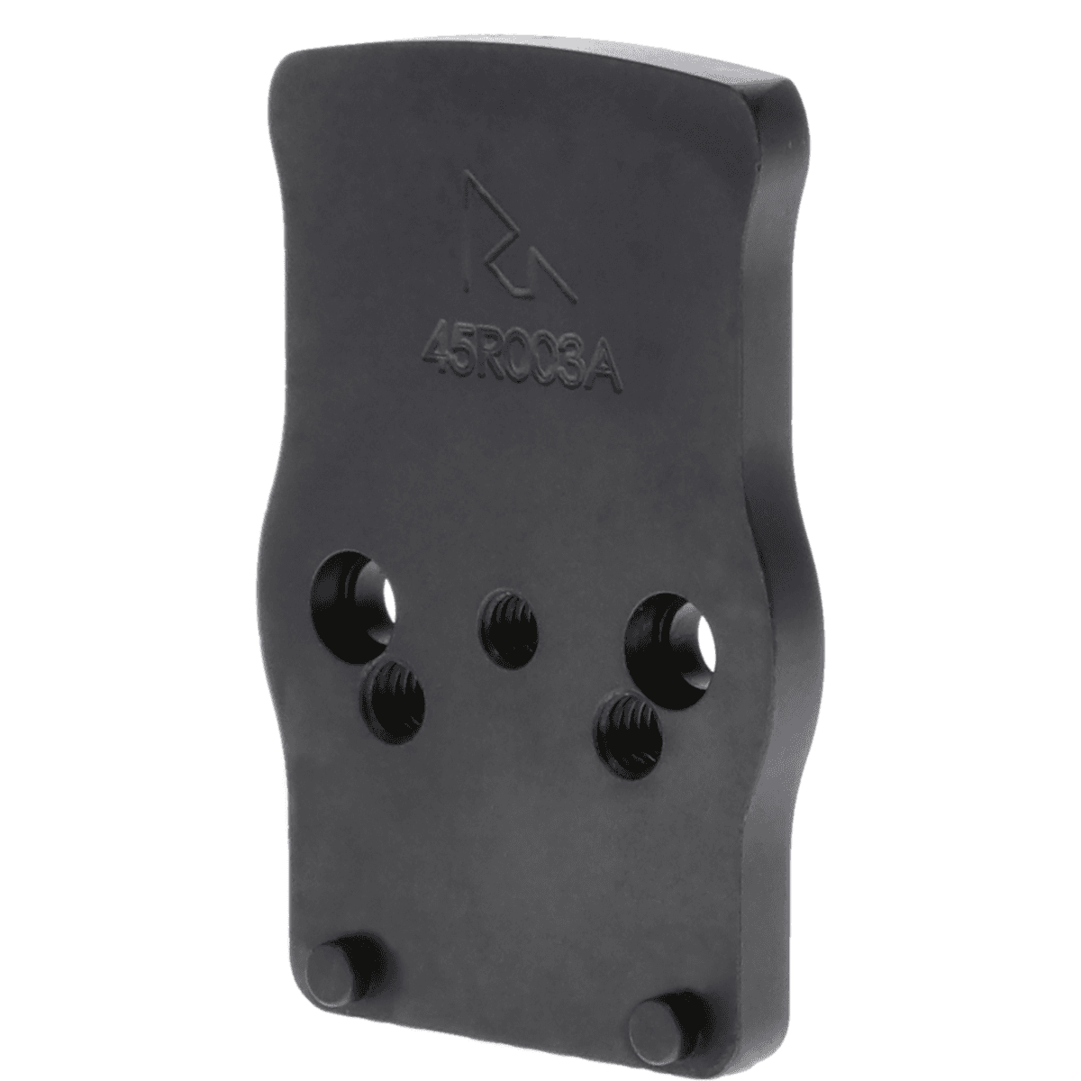 Rival Arms Adapter Plate, Black Stainless Steel RMR to Romeo1 Pro - RARA45R003A Rival Arms Adapter Plate, Black Stainless Steel RMR to Romeo1 Pro - RARA45R003A
