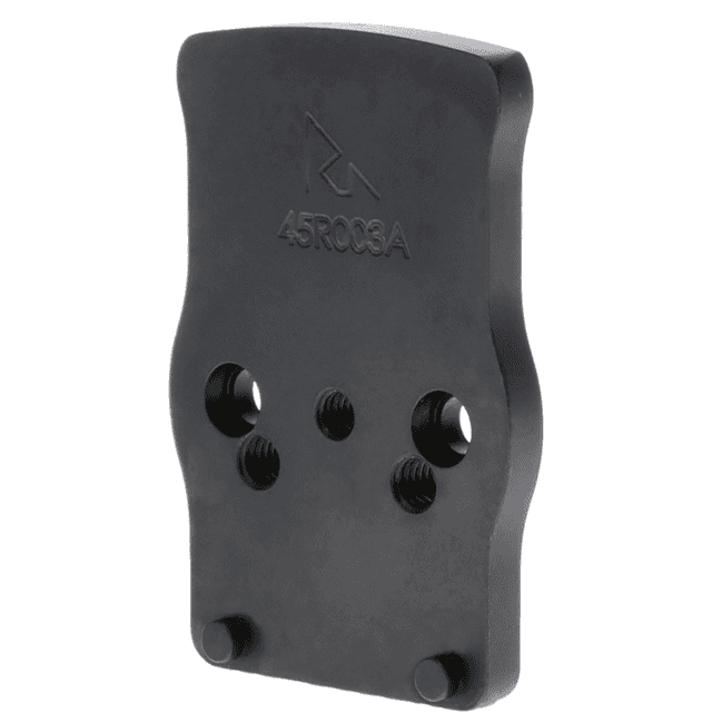Rival Arms Adapter Plate, Black Stainless Steel RMR to Romeo1 Pro - RARA45R003A Rival Arms Adapter Plate, Black Stainless Steel RMR to Romeo1 Pro - RARA45R003A