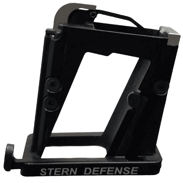 Stern Defense Mag-AD9 Series Adapter, Black Aircraft Grade Aluminum 9mm/40 S&W Fits Sig P320/P250 - 001SDMAGADMP9AND40/P32 Stern Defense Mag-AD9 Series Adapter, Black Aircraft Grade Aluminum 9mm/40 S&W Fits Sig P320/P250 - 001SDMAGADMP9AND40/P32