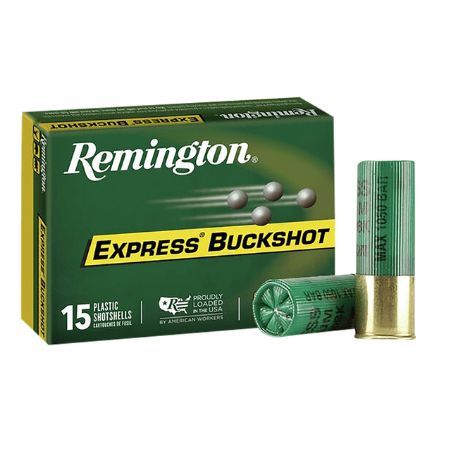 Remington Express Buckshot 12 Gauge 2.75 in 00 Buckshot, 15 Rounds - 26876 Remington Express Buckshot 12 Gauge 2.75 in 00 Buckshot, 15 Rounds - 26876