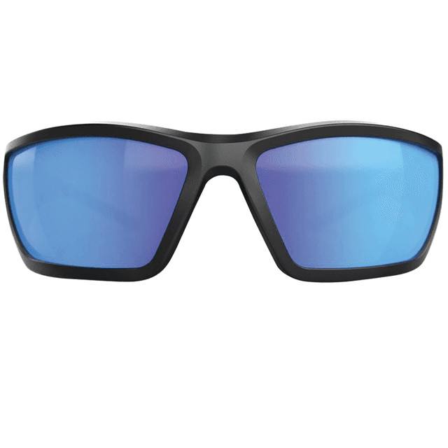 Glock Blue Line Tactical Glasses, Blue Mirror Lens, Black Frame - AS41040 Glock Blue Line Tactical Glasses, Blue Mirror Lens, Black Frame - AS41040