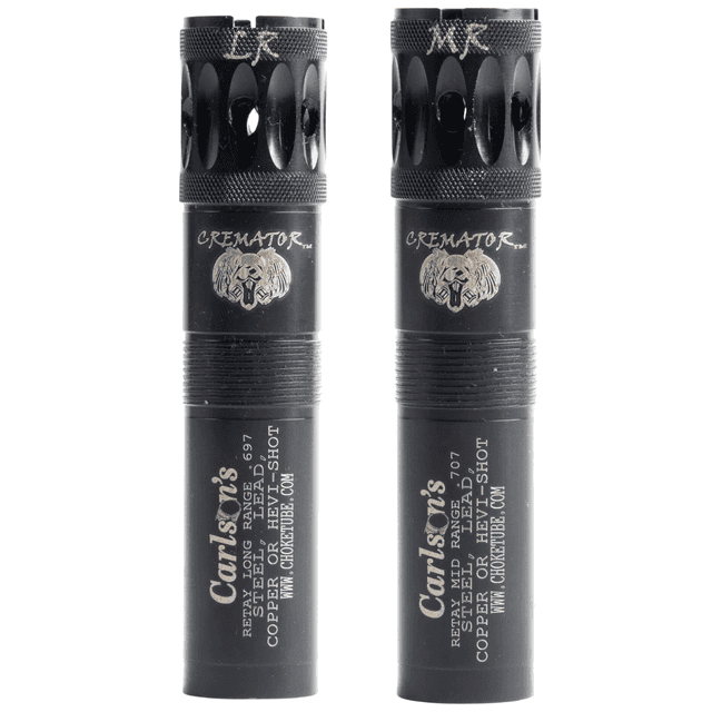 Carlson's Choke Tubes Cremator Choke, Mid-Range/Long-Range Retay Ported 17-4 Stainless Steel - 11582 Carlson's Choke Tubes Cremator Choke, Mid-Range/Long-Range Retay Ported 17-4 Stainless Steel - 11582