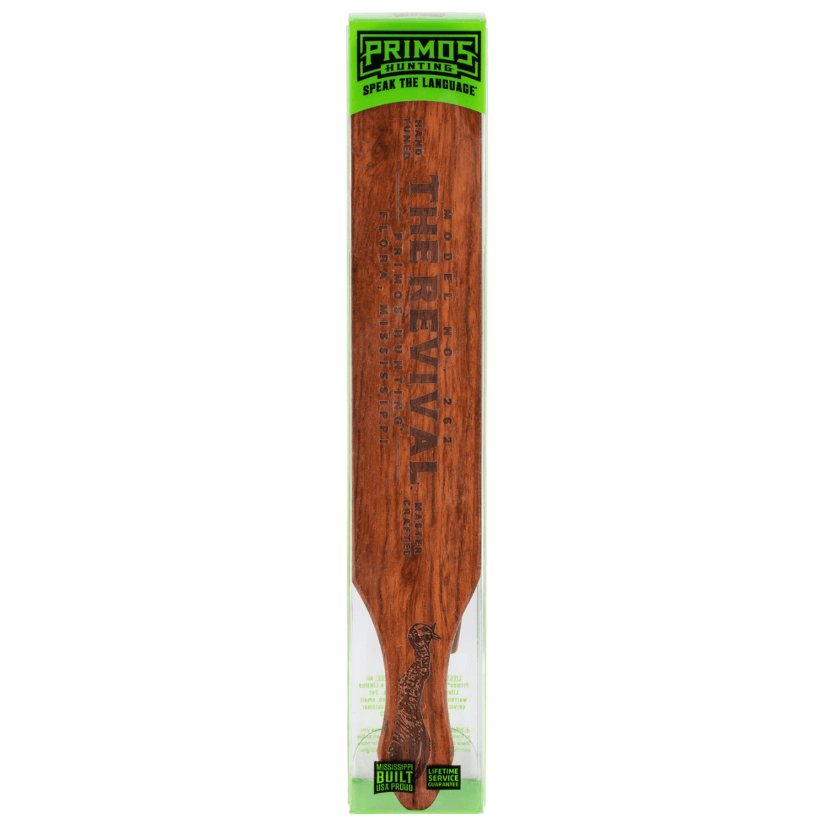 Primos Revival Box Call for Turkeys Brown Wood - PS262 Primos Revival Box Call for Turkeys Brown Wood - PS262