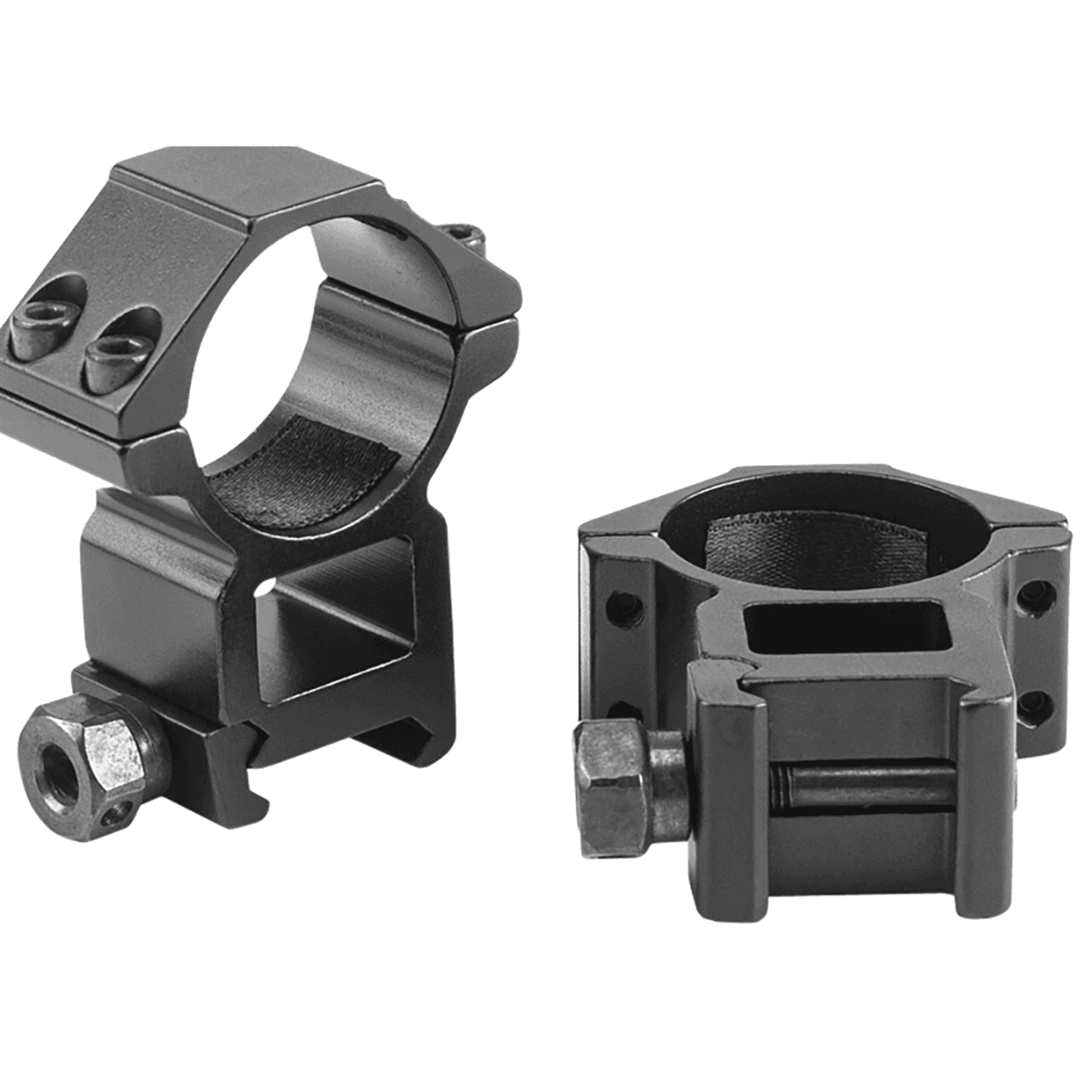 Riton Optics X1H Scope Rings 1-Inch High Matte Black - X1H Riton Optics X1H Scope Rings 1-Inch High Matte Black - X1H