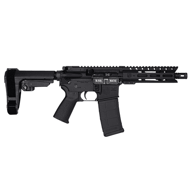 Diamondback DB15 AR Pistol 5.56 NATO 7-Inch 30+1 Black SBA3 Brace - DB1913K001 Diamondback DB15 AR Pistol 5.56 NATO 7-Inch 30+1 Black SBA3 Brace - DB1913K001