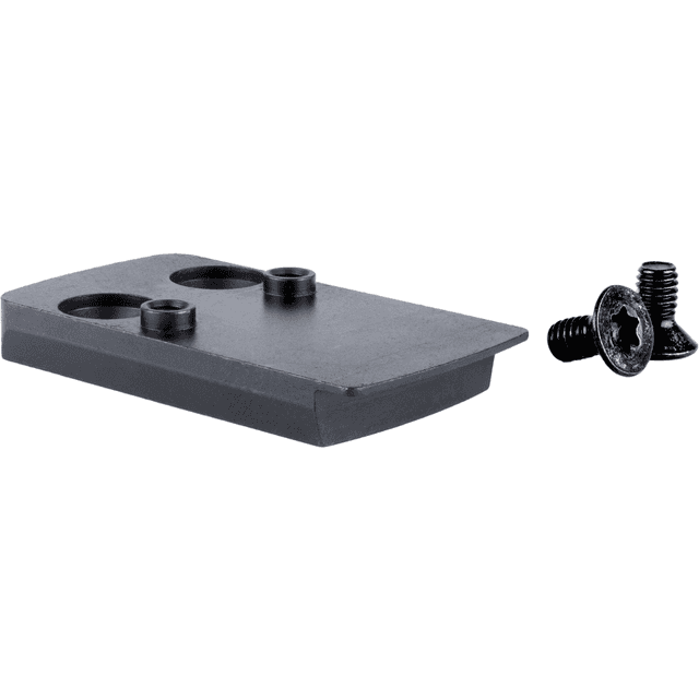 Trijicon RMRcc Mount Plate, Black 7075 Aluminum Fits Glock 43x/48 - AC32126 Trijicon RMRcc Mount Plate, Black 7075 Aluminum Fits Glock 43x/48 - AC32126