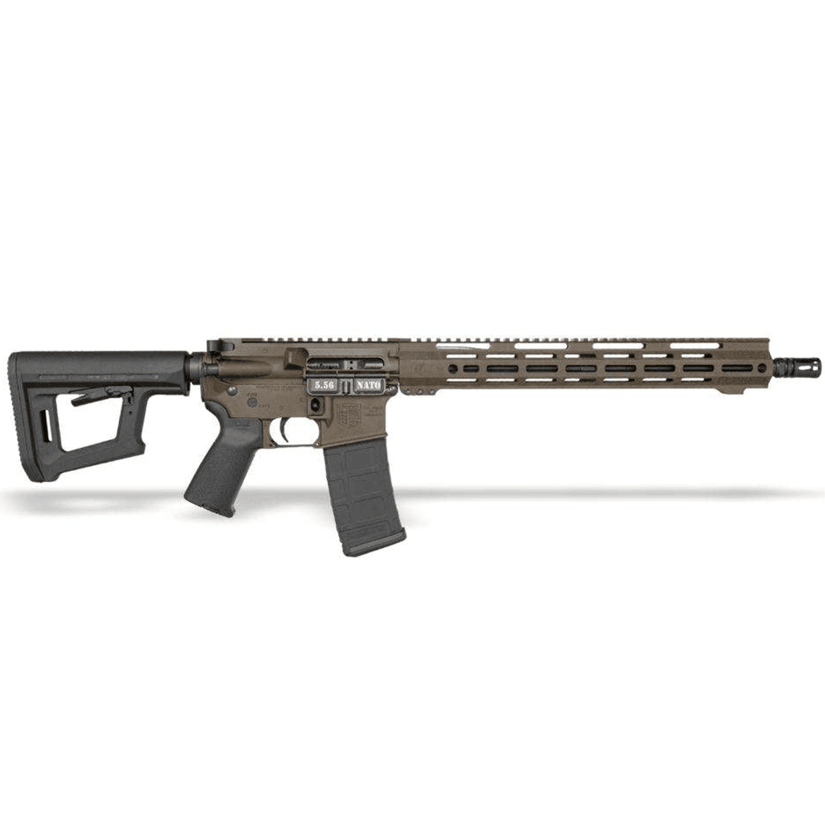 Diamondback DB15 5.56 NATO Rifle 30+1 with 16-inch Midnight Bronze Cerakote Barrel - DB1718K071 Diamondback DB15 5.56 NATO Rifle 30+1 with 16-inch Midnight Bronze Cerakote Barrel - DB1718K071