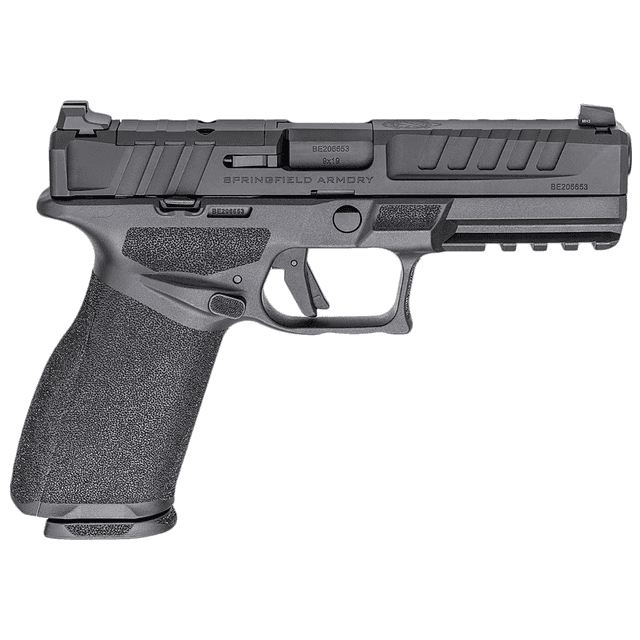 Springfield Armory Echelon Gear Up Medium Frame 9mm Pistol 15+1 with 4.5-inch Black Melonite Steel Barrel - EC9459BU15GU25 Springfield Armory Echelon Gear Up Medium Frame 9mm Pistol 15+1 with 4.5-inch Black Melonite Steel Barrel - EC9459BU15GU25