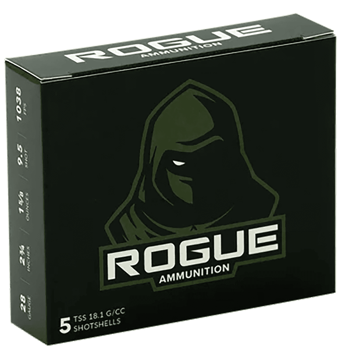 Rolling Thunder Rogue 28 Gauge 2.75-inch 1 5/8oz 9.5 Shot 5 Per Box - RA-TSS-28-234-158-9 Rolling Thunder Rogue 28 Gauge 2.75-inch 1 5/8oz 9.5 Shot 5 Per Box - RA-TSS-28-234-158-9
