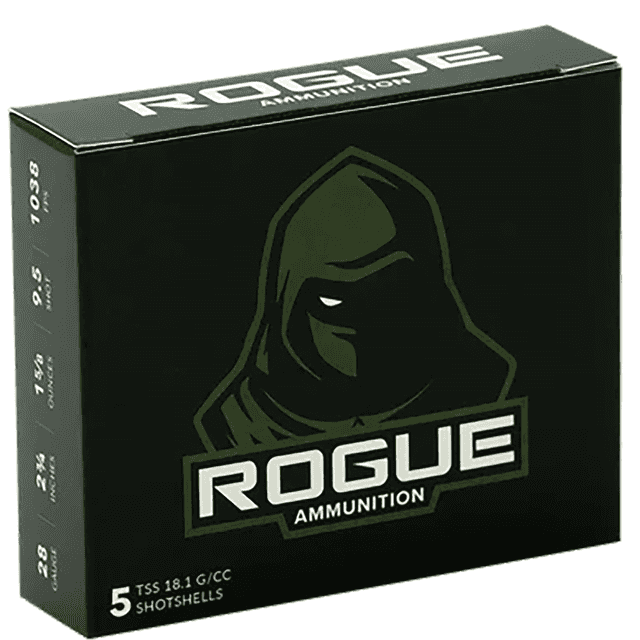 Rolling Thunder Rogue 28 Gauge 2.75-inch 1 5/8oz 9.5 Shot 5 Per Box - RA-TSS-28-234-158-9 Rolling Thunder Rogue 28 Gauge 2.75-inch 1 5/8oz 9.5 Shot 5 Per Box - RA-TSS-28-234-158-9