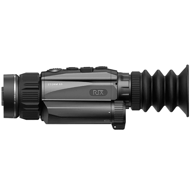 Rix Optics (visir Inc) RIXSTORMS3 Storm S3 Thermal Black 3.5x35mm Multi Reticle, 3.5x Zoom ,384x288, 12 Microns, 50 Hz Resolution Rix Optics (visir Inc) RIXSTORMS3 Storm S3 Thermal Black 3.5x35mm Multi Reticle, 3.5x Zoom ,384x288, 12 Microns, 50 Hz Resolution
