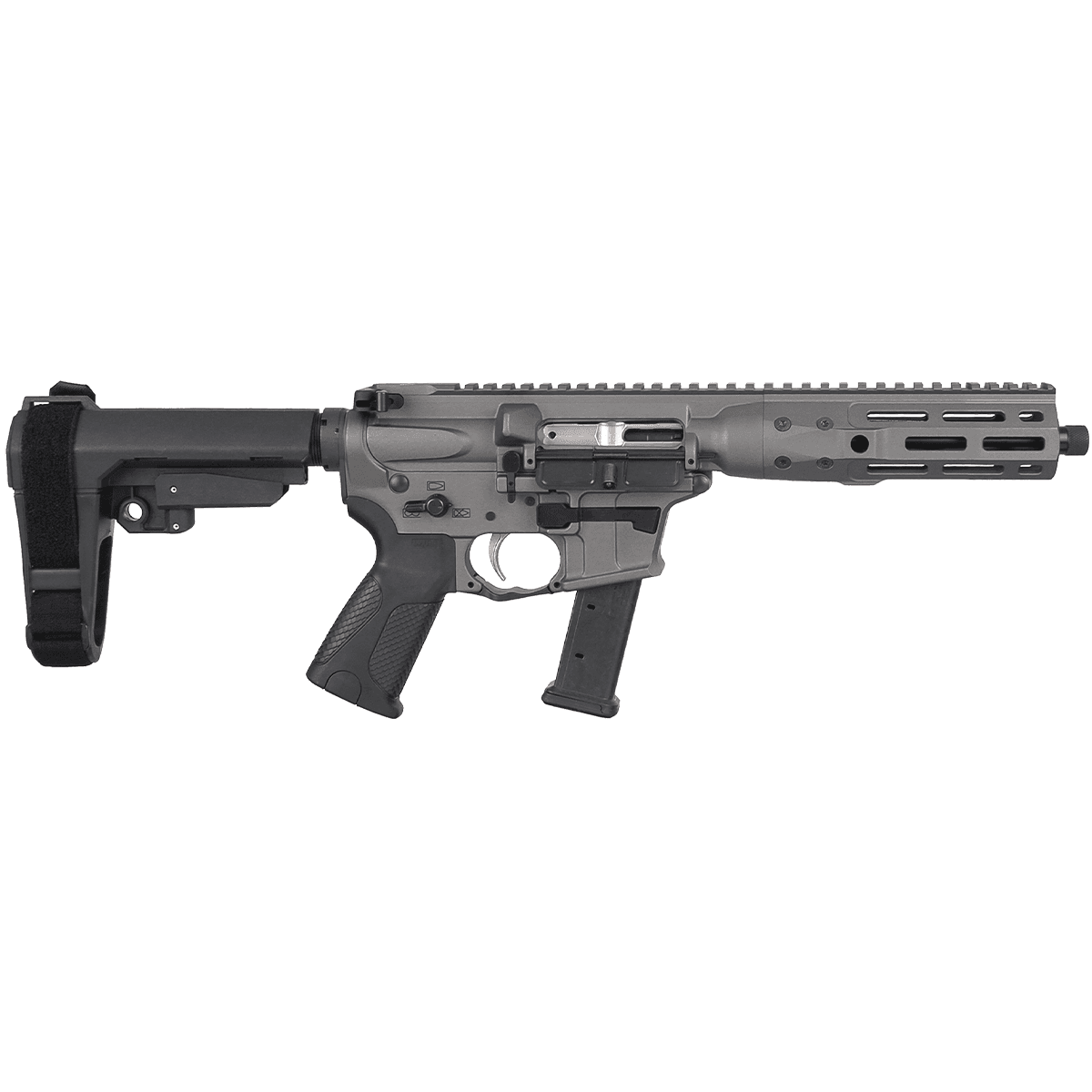 LWRC ICP9TG8SBA3 IC-9 9mm Luger 8.50" Threaded Barrel, Pistol Tube Pistol LWRC ICP9TG8SBA3 IC-9 9mm Luger 8.50" Threaded Barrel, Pistol Tube Pistol