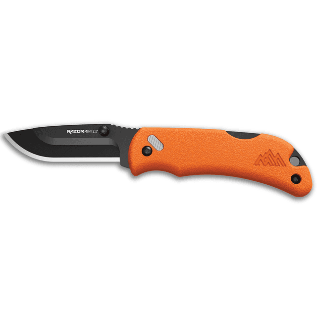Outdoor Edge Razor Mini 2.2-inch Blaze Orange - RMB22-2C Outdoor Edge Razor Mini 2.2-inch Blaze Orange - RMB22-2C