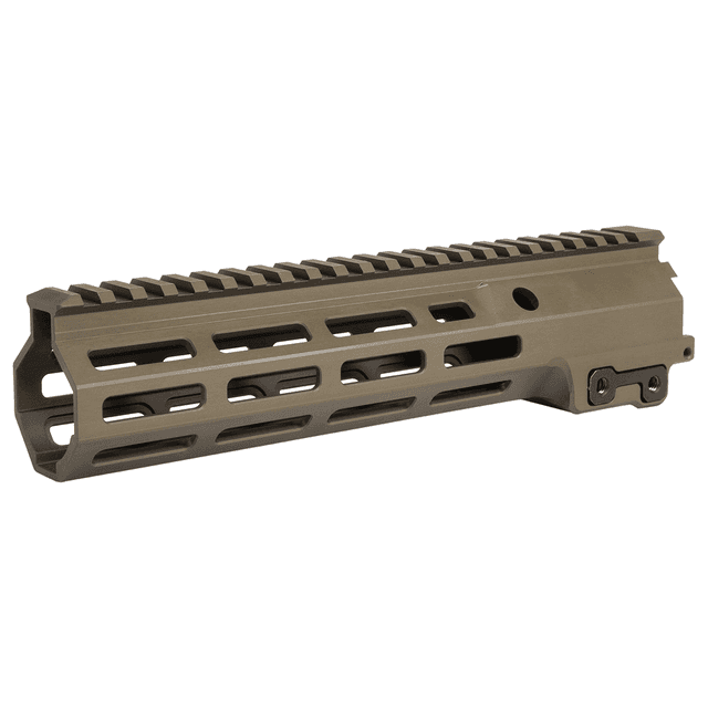 Geissele Automatics 05651S Super Modular Rail MK16 9.50" M-LOK, Desert Dirt Aluminum for AR Platform, Barrel Nut Included Geissele Automatics 05651S Super Modular Rail MK16 9.50" M-LOK, Desert Dirt Aluminum for AR Platform, Barrel Nut Included