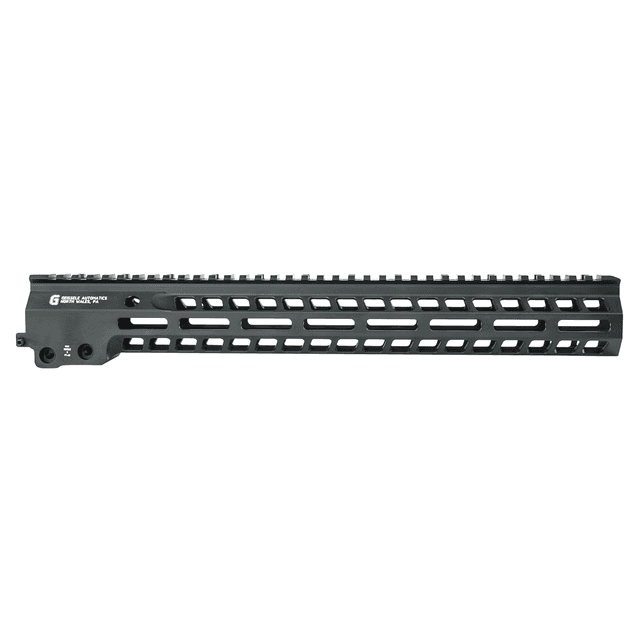 Geissele Automatics 05575B Super Modular Rail MK14 15" M-LOK, Black Aluminum for AR Platform, Barrel Nut Included Geissele Automatics 05575B Super Modular Rail MK14 15" M-LOK, Black Aluminum for AR Platform, Barrel Nut Included