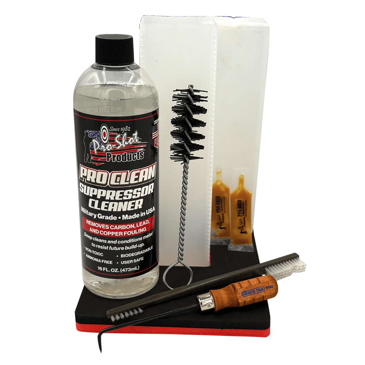 ProShot Suppressor Clean Kit - SPR-CLNG-KIT ProShot Suppressor Clean Kit - SPR-CLNG-KIT