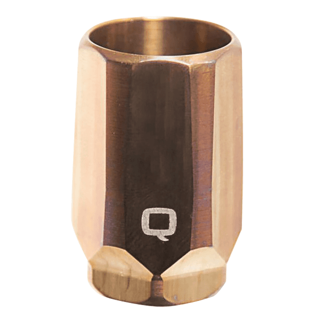 Q LLC Whistle Tip Blast Mitigation Device QD Copper 1.85-inch L, 1.16-inch D for Cherry Bomb Brake - WHISTLETIP Q LLC Whistle Tip Blast Mitigation Device QD Copper 1.85-inch L, 1.16-inch D for Cherry Bomb Brake - WHISTLETIP
