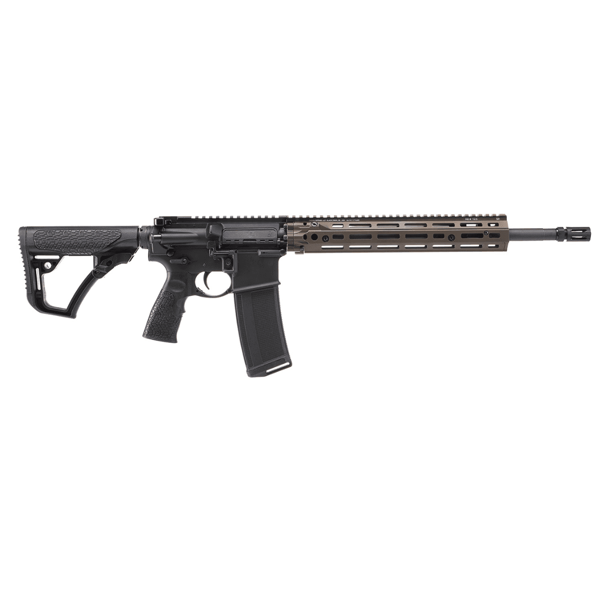 Daniel Defense DD4 RIII 5.56 NATO 16 in 30+1 Black/FDE M-LOK - 0219103270047 Daniel Defense DD4 RIII 5.56 NATO 16 in 30+1 Black/FDE M-LOK - 0219103270047