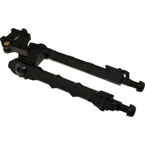Accu-Tac SR-5 Tactical Bipod 6.25-9.75" Quick Detach Picatinny Mount Aluminum Black SRBQD-0500 Accu-Tac SR-5 Tactical Bipod 6.25-9.75" Quick Detach Picatinny Mount Aluminum Black SRBQD-0500