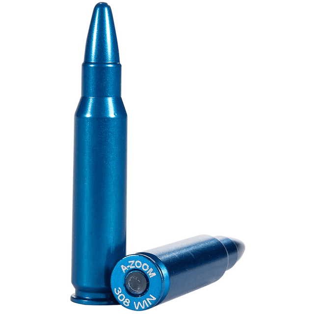 A-Zoom Blue Snap Caps for Rifle 308Win 10 Pack - 12328 A-Zoom Blue Snap Caps for Rifle 308Win 10 Pack - 12328