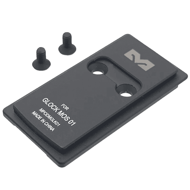 Meprolight MPO PRO-F Direct Mount Plate, 6061-T6 Aluminum Matte Black Glock MOS Large Frame - 901141030 Meprolight MPO PRO-F Direct Mount Plate, 6061-T6 Aluminum Matte Black Glock MOS Large Frame - 901141030
