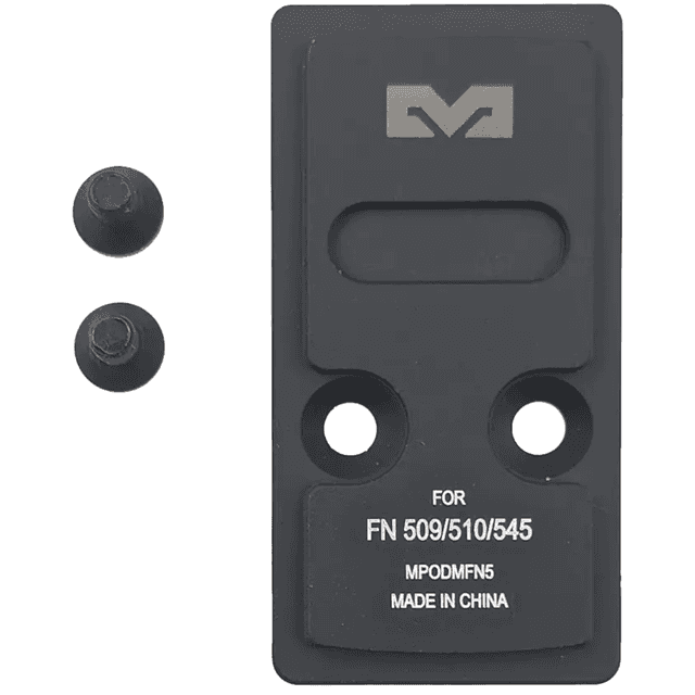 Meprolight MPO PRO-F Direct Mount Plate, 6061-T6 Aluminum Matte Black FN509 - 901141031 Meprolight MPO PRO-F Direct Mount Plate, 6061-T6 Aluminum Matte Black FN509 - 901141031