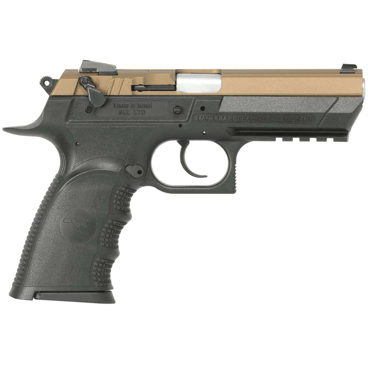 Magnum Research Baby Eagle III 9mm 15+1 4.43 in Burnt Bronze Slide - BE99153RLBB Magnum Research Baby Eagle III 9mm 15+1 4.43 in Burnt Bronze Slide - BE99153RLBB