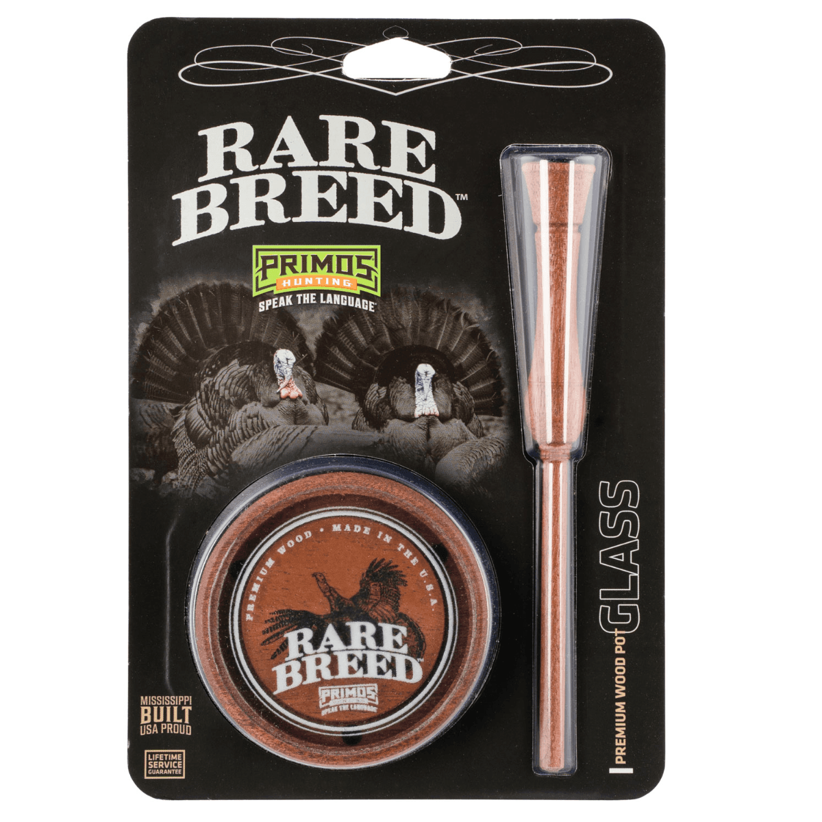 Primos Rare Breed Friction Call Natural Glass/Wood - PS2903 Primos Rare Breed Friction Call Natural Glass/Wood - PS2903