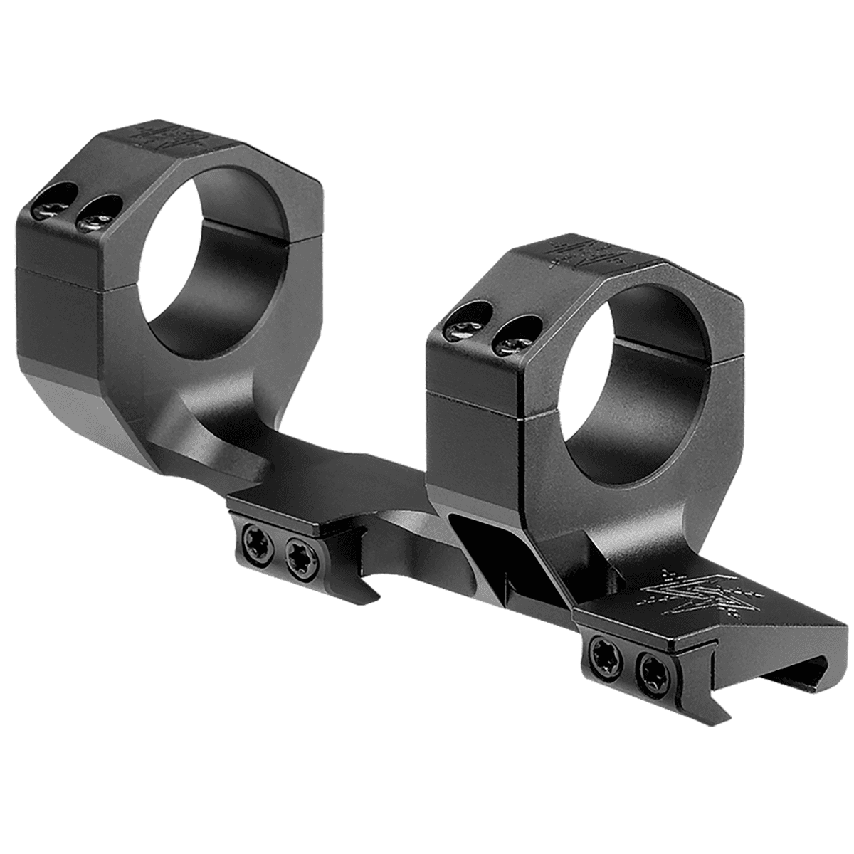 Seekins Precision MXM Cantilever Scope Mount, Black 7075-T6 Aluminum 34MM 20MOA - 0010640014-F Seekins Precision MXM Cantilever Scope Mount, Black 7075-T6 Aluminum 34MM 20MOA - 0010640014-F