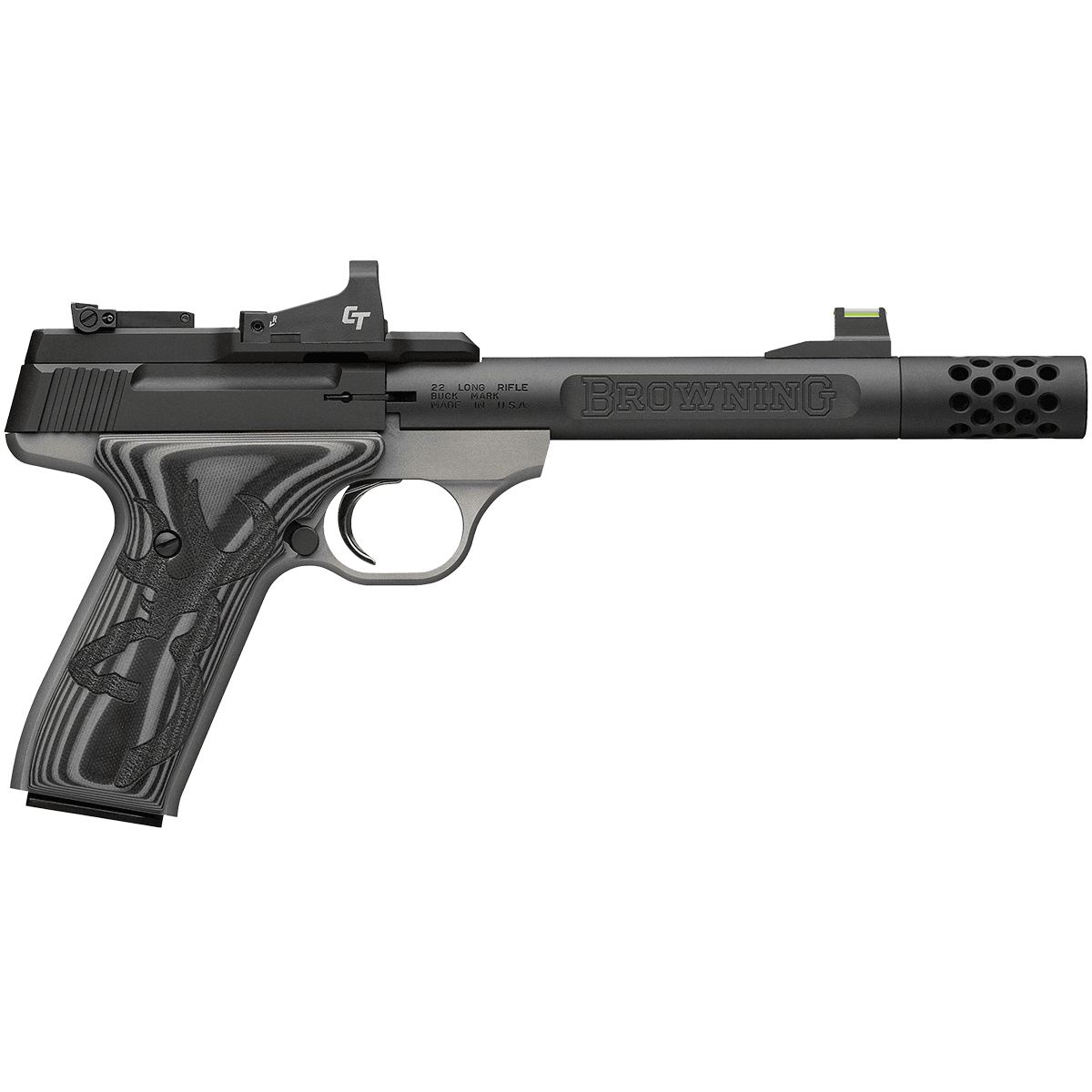 Browning 051599490 Buck Mark Plus w/Optic 22 LR 10+1 5.10" Handgun Browning 051599490 Buck Mark Plus w/Optic 22 LR 10+1 5.10" Handgun