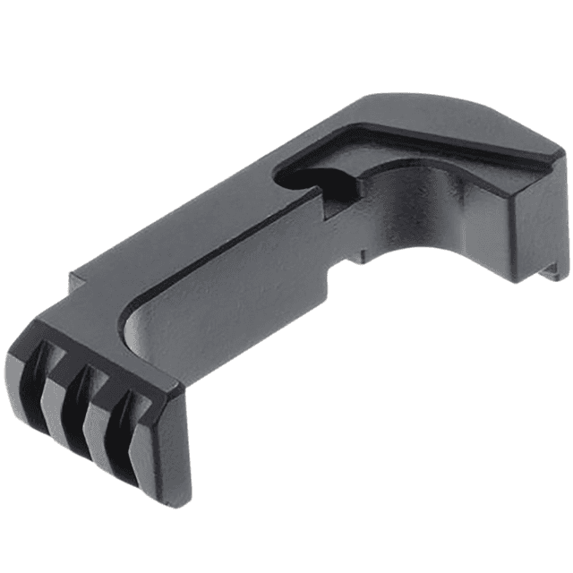 Tyrant CNC Extended Mag Release, Black Aerospace Grade Aluminum Glock Gen4-5 - TDGEMRBLK Tyrant CNC Extended Mag Release, Black Aerospace Grade Aluminum Glock Gen4-5 - TDGEMRBLK