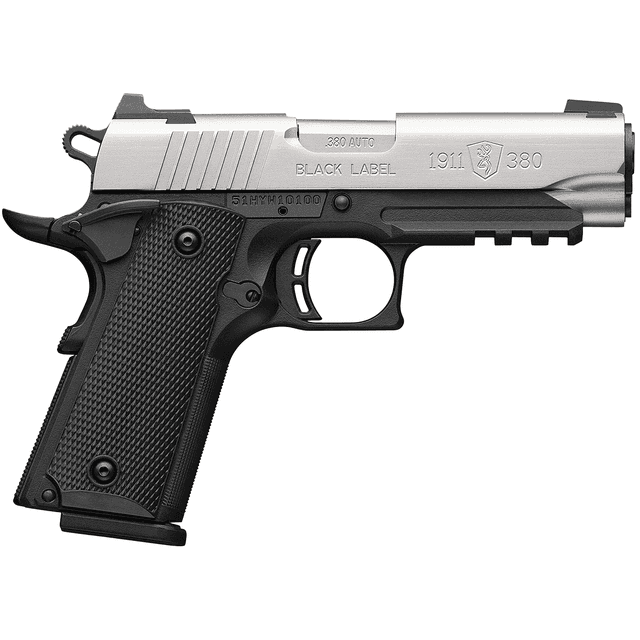 Browning 051121492 1911-380 Compact 380 ACP 8+1 3.63" Handgun Browning 051121492 1911-380 Compact 380 ACP 8+1 3.63" Handgun
