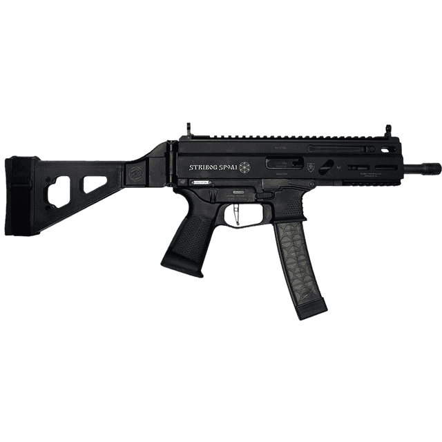 Global Ordnance 850003223056 STRIBOG SP9A1 9MM PSTL SBT BRCE Pistol Global Ordnance 850003223056 STRIBOG SP9A1 9MM PSTL SBT BRCE Pistol