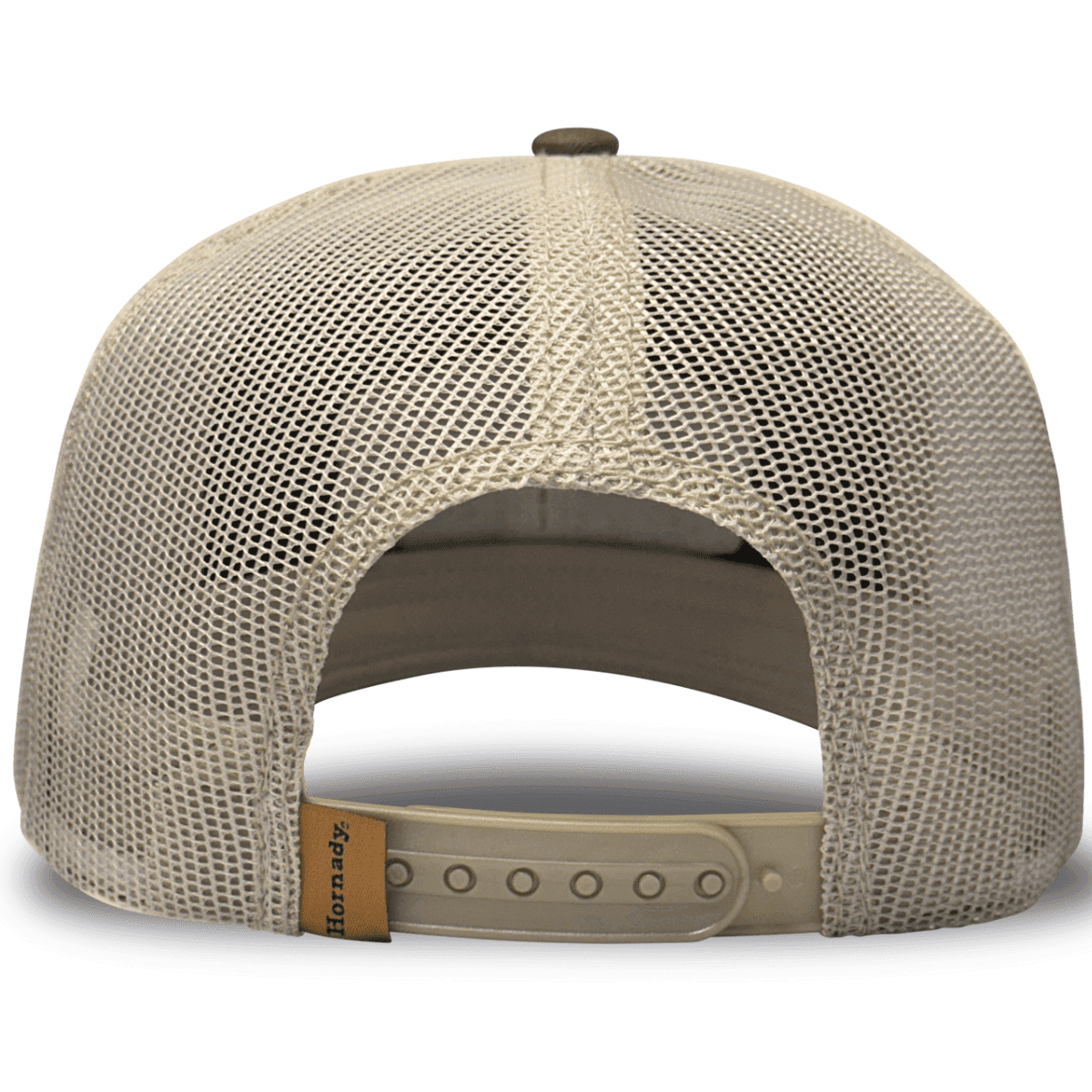 Hornady Two Tone Leather Patch Trucker Hat, Sage Adjustable Snapback OSFA - 32170 Hornady Two Tone Leather Patch Trucker Hat, Sage Adjustable Snapback OSFA - 32170