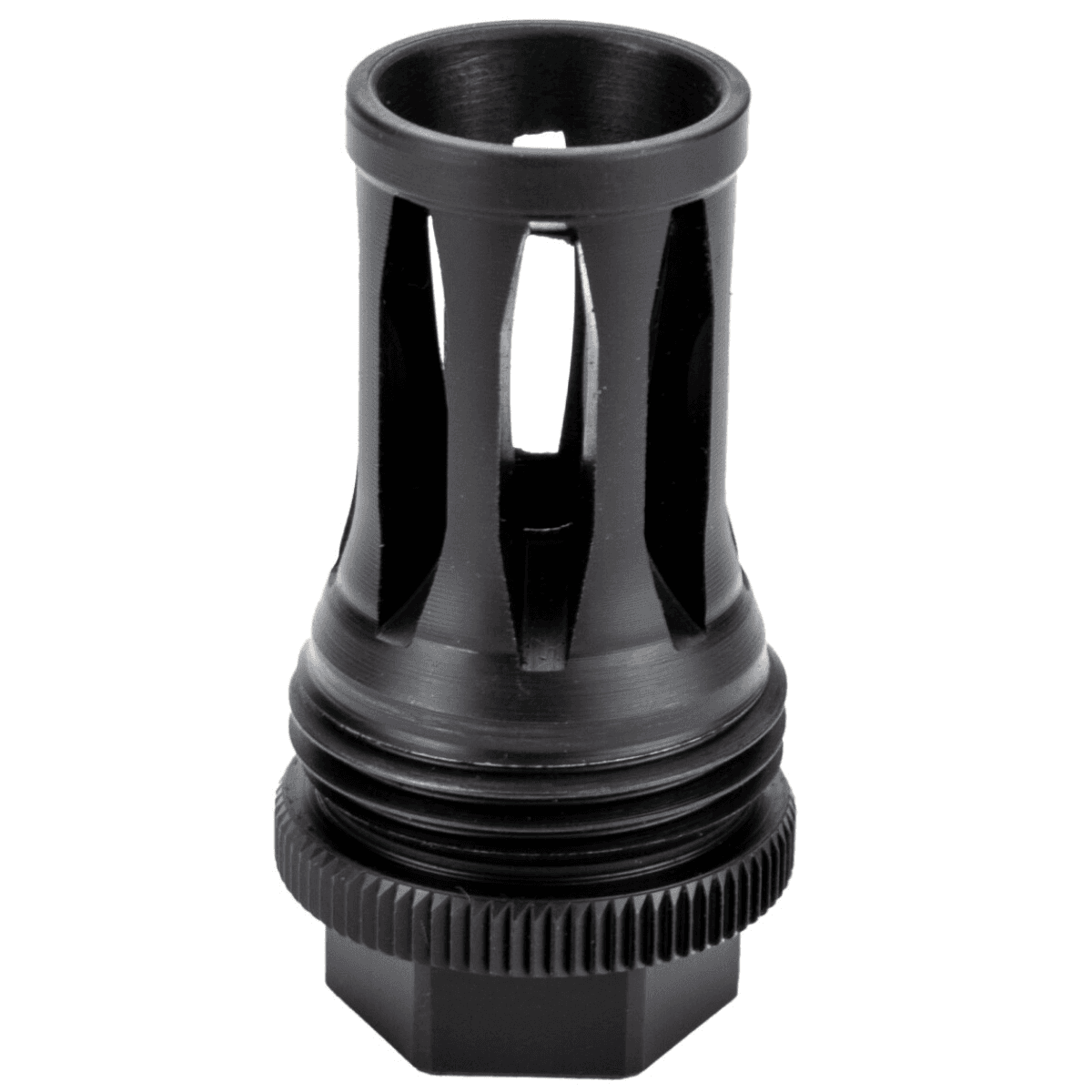 Kgm Suppressors Quick Detach Flash Hider, Black Nitride Steel Fits R556,R556A1,R556A2,R30A1,R30A2 - A-QD-FH-S-G36 Kgm Suppressors Quick Detach Flash Hider, Black Nitride Steel Fits R556,R556A1,R556A2,R30A1,R30A2 - A-QD-FH-S-G36