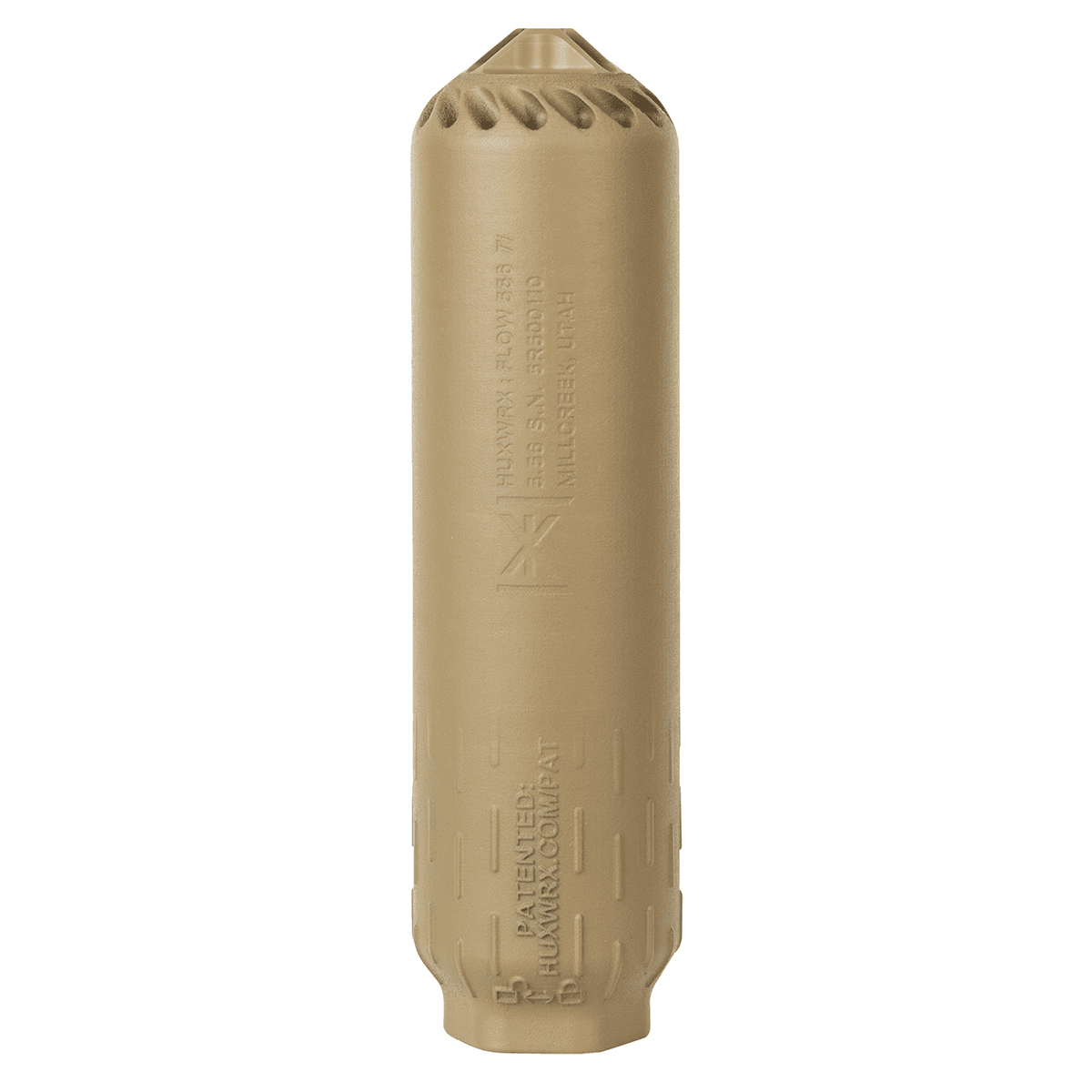 Huxwrx 3291 Flow 556 TI Suppressor & Flash Hinder QD FDE Suppressor Huxwrx 3291 Flow 556 TI Suppressor & Flash Hinder QD FDE Suppressor