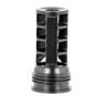 Huxwrx 1598 QD 338 Muzzle Brake Black with 3/4"-24 tpi Threads & 2.30" OAL for 338 Cal AR-Platform Huxwrx 1598 QD 338 Muzzle Brake Black with 3/4"-24 tpi Threads & 2.30" OAL for 338 Cal AR-Platform