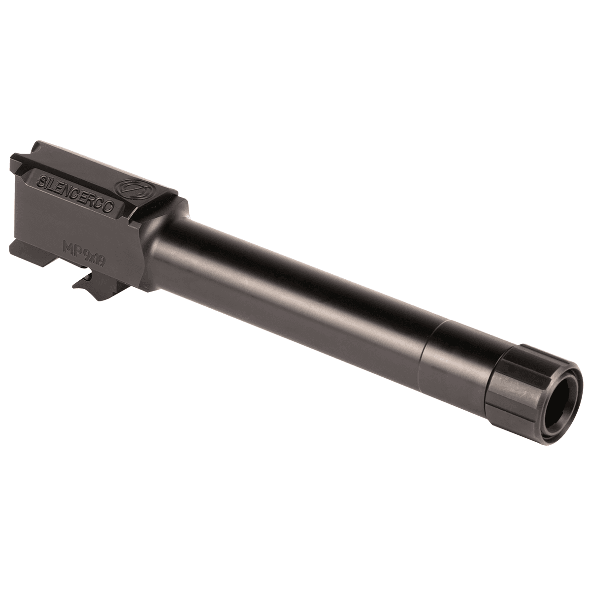 SilencerCo AC2023 Threaded Barrel 4.75" 9mm Luger, Black Nitride Stainless Steel, Fits S&W M&P9 SilencerCo AC2023 Threaded Barrel 4.75" 9mm Luger, Black Nitride Stainless Steel, Fits S&W M&P9