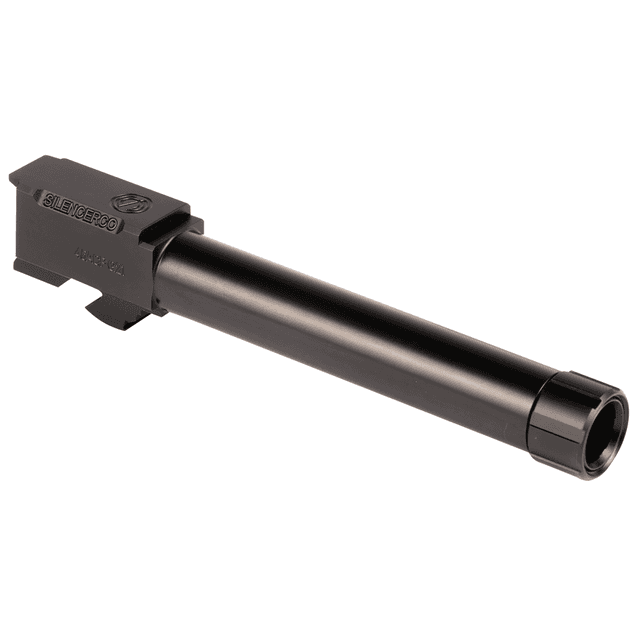 SilencerCo AC863 Glock 45 ACP Compatible w/Glock 21 Gen3 5.30" Black Nitride Stainless Steel Threaded SilencerCo AC863 Glock 45 ACP Compatible w/Glock 21 Gen3 5.30" Black Nitride Stainless Steel Threaded