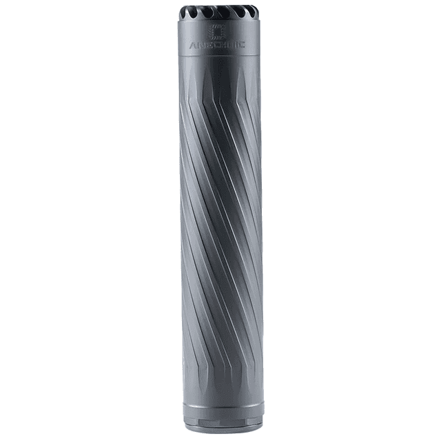 Anechoic X35LB Anechox 35L 9mm/350 Legend/338 Lapua 1.62" Black Titanium/Stainless Steel 1/2"x28 Suppressor Anechoic X35LB Anechox 35L 9mm/350 Legend/338 Lapua 1.62" Black Titanium/Stainless Steel 1/2"x28 Suppressor
