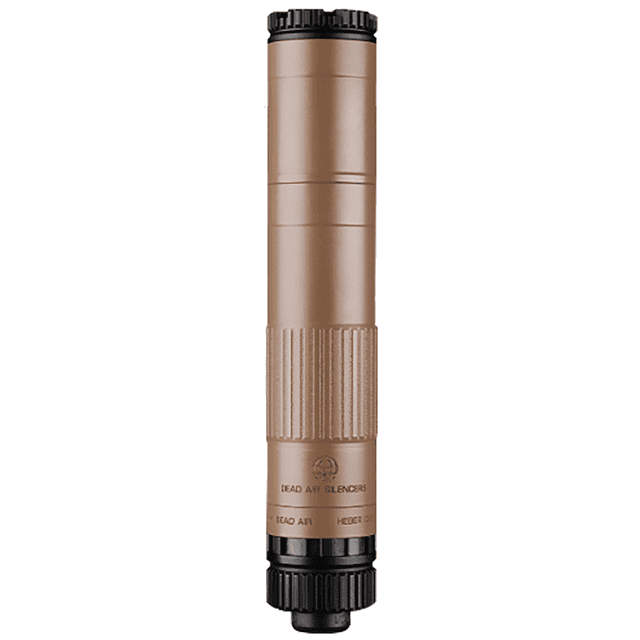 Dead Air MOJAVE9FDE Mojave 9 Modular 9mm 1.41" FDE Aluminum/Stainless Steel/Titanium 1/2"x28 Suppressor Dead Air MOJAVE9FDE Mojave 9 Modular 9mm 1.41" FDE Aluminum/Stainless Steel/Titanium 1/2"x28 Suppressor