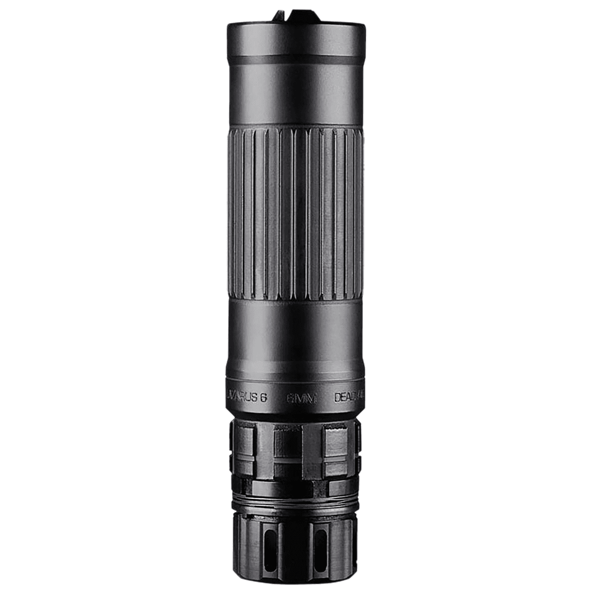 Dead Air LZ6KMBLK Lazarus 6 KeyMo Adpater 6.42" 18.40 oz Black Suppressor Dead Air LZ6KMBLK Lazarus 6 KeyMo Adpater 6.42" 18.40 oz Black Suppressor