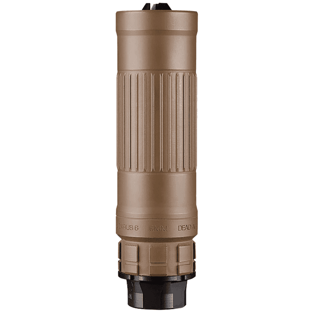 Dead Air LZ6XNFDE Lazarus 6 Xeno Adpater 5.88" 16.50 oz FDE Suppressor Dead Air LZ6XNFDE Lazarus 6 Xeno Adpater 5.88" 16.50 oz FDE Suppressor