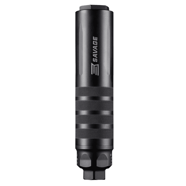 Savage Arms Suppressors 11701 Accucan Suppressor Black 5/8"-24 Savage Arms Suppressors 11701 Accucan Suppressor Black 5/8"-24