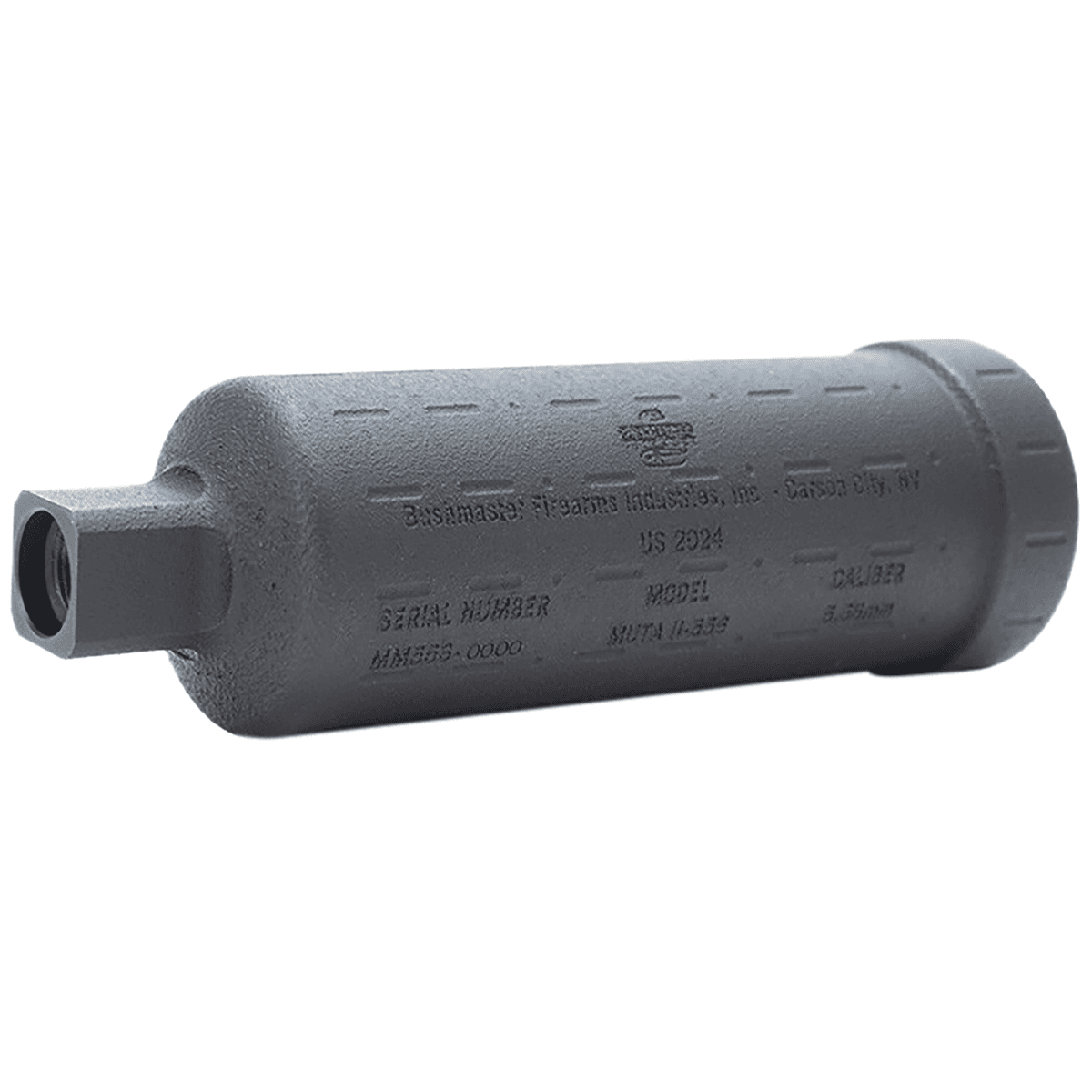 Bushmaster SMU200155600BLKFB Muta II BM556 5.56 NATO Black Inconel 625 1/2"x28 Bushmaster SMU200155600BLKFB Muta II BM556 5.56 NATO Black Inconel 625 1/2"x28