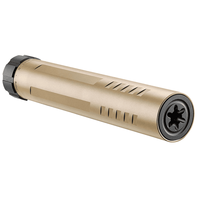 FN 96100717 Rush TI 9mm Luger 1.375" Flat Dark Earth Aluminum/Titanium 1/2"-28 tpi Suppressor FN 96100717 Rush TI 9mm Luger 1.375" Flat Dark Earth Aluminum/Titanium 1/2"-28 tpi Suppressor