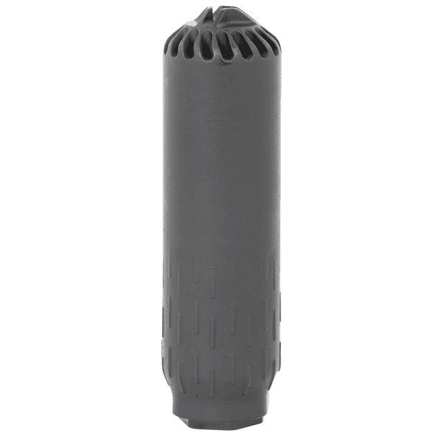 Huxwrx 2449 Flow 556K 5.56x45mm NATO 1.60" Diameter Stainless Steel with Black Cerakote Finish, 1/2"-28 tpi Suppressor Huxwrx 2449 Flow 556K 5.56x45mm NATO 1.60" Diameter Stainless Steel with Black Cerakote Finish, 1/2"-28 tpi Suppressor