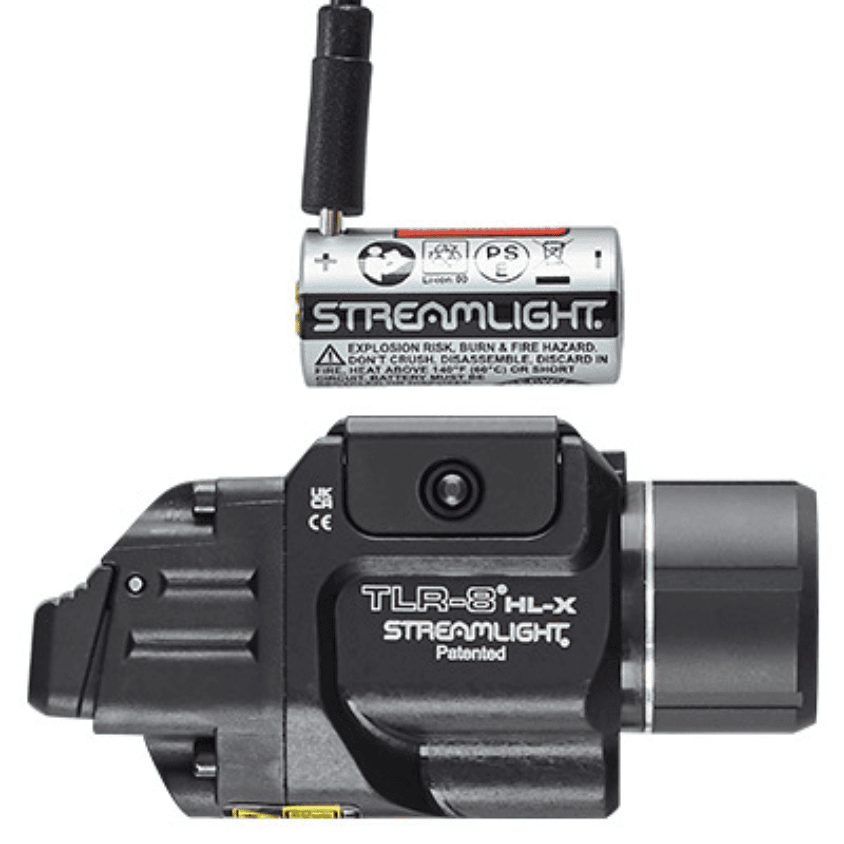 Streamlight TLR-8 HL-X Gun Light With Red Laser, 1,000 Lumens 297 Meters - 69465 Streamlight TLR-8 HL-X Gun Light With Red Laser, 1,000 Lumens 297 Meters - 69465