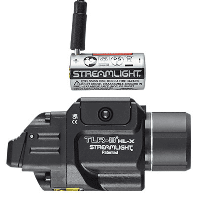 Streamlight TLR-8 HL-X Gun Light With Red Laser, 1,000 Lumens 297 Meters - 69465 Streamlight TLR-8 HL-X Gun Light With Red Laser, 1,000 Lumens 297 Meters - 69465